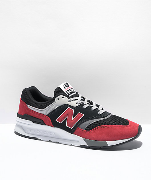 red black and white new balance