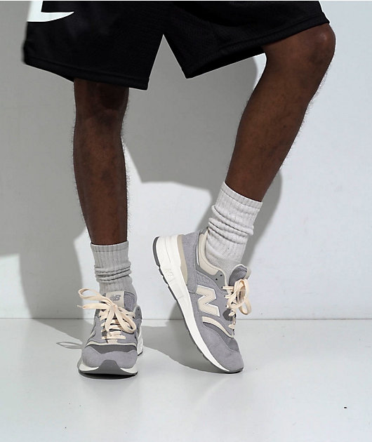 New Balance Lifestyle 997R Linen & Concrete Shoes | Zumiez