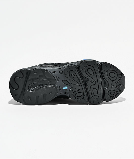New Balance Lifestyle Kids 1000 Lace Black & Blue Shoes