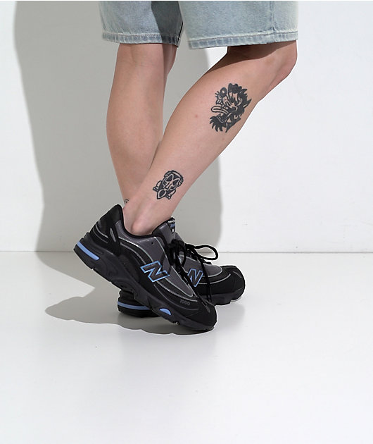 New Balance Lifestyle Kids 1000 Lace Black & Blue Shoes video