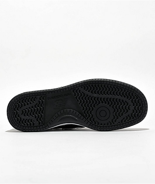 New Balance Lifestyle Kids 480 Black & White Skate Shoes