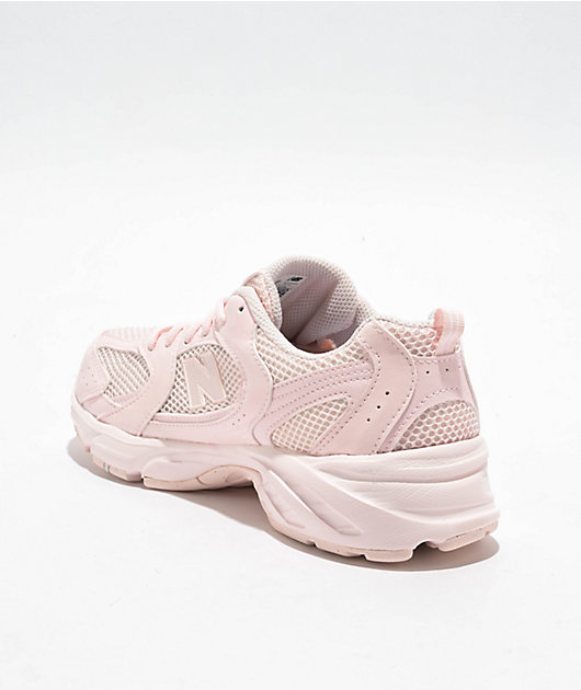 New Balance Lifestyle Kids 530 Pink Rose Washed Shoes Zumiez