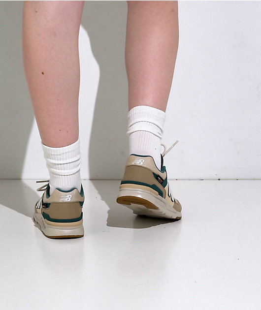 New Balance Lifestyle Kids 997H Stoneware & Sandstone Shoes video
