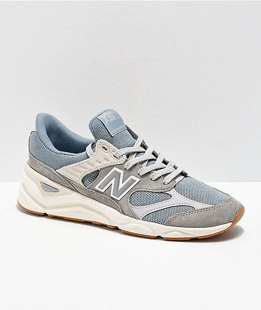 New Balance Lifestyle X90 Reconstructed Cyclone Blue & Marble Grey Shoes