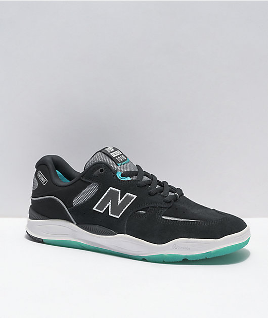 New Balance Numeric 1010 Tiago Lemos Black & Turquoise Skate Shoes
