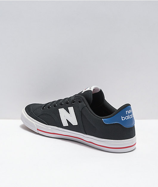 New Balance Numeric 212 Black & Blue Skate Shoes