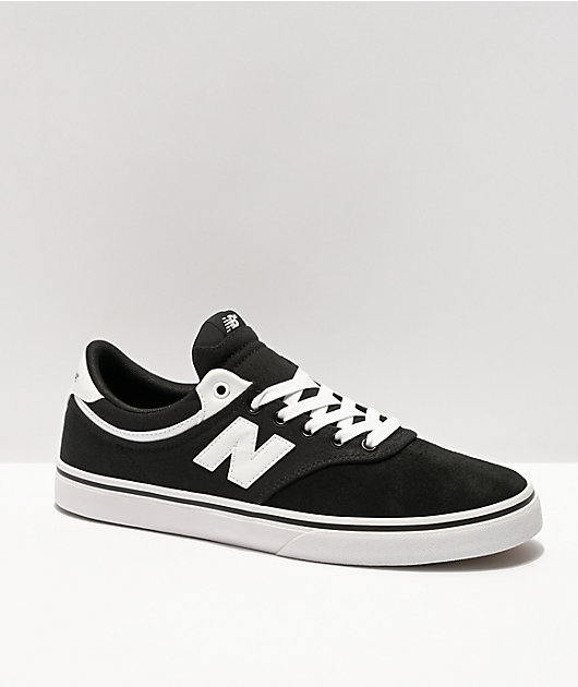 New Balance Numeric 255 Black & White Skate Shoes