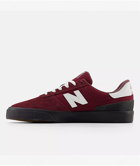 New Balance Numeric 272 Burgundy & Black Skate Shoes | Zumiez