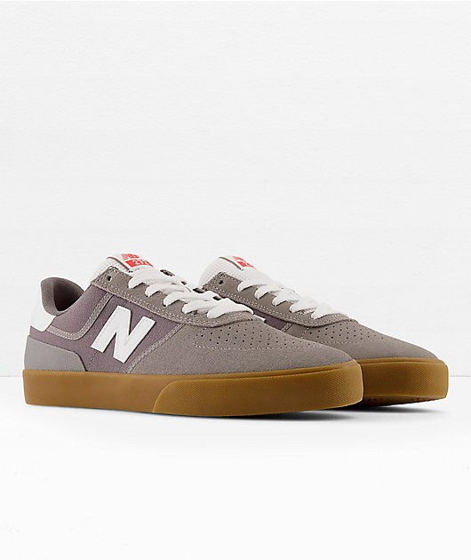 「ぅーぱ」 New Balance Numeric 272 Grey & Gum Skate Shoes | Zumiez