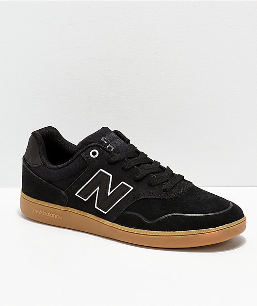 New Balance Numeric 288 Black & Gum Skate Shoes