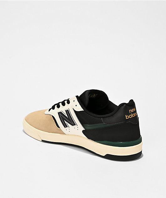 New Balance Numeric 306 Cup Jamie Foy Beige, Black & White Skate