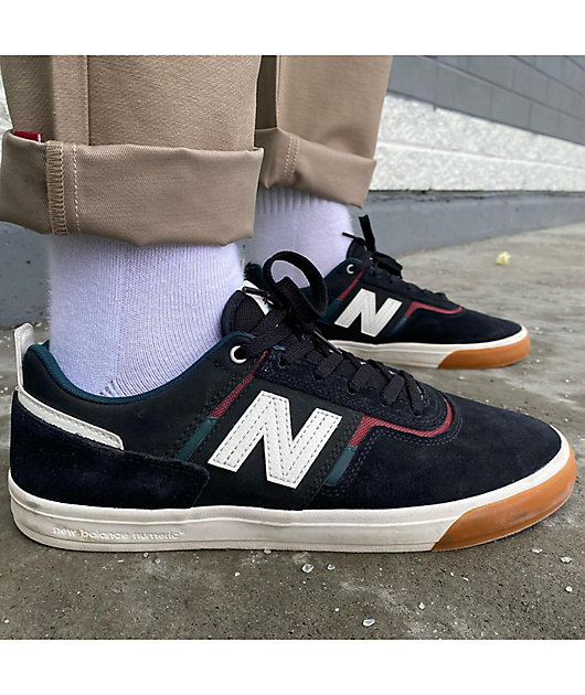New Balance Numeric 306 Foy Black & Rust Skate Shoes | Zumiez