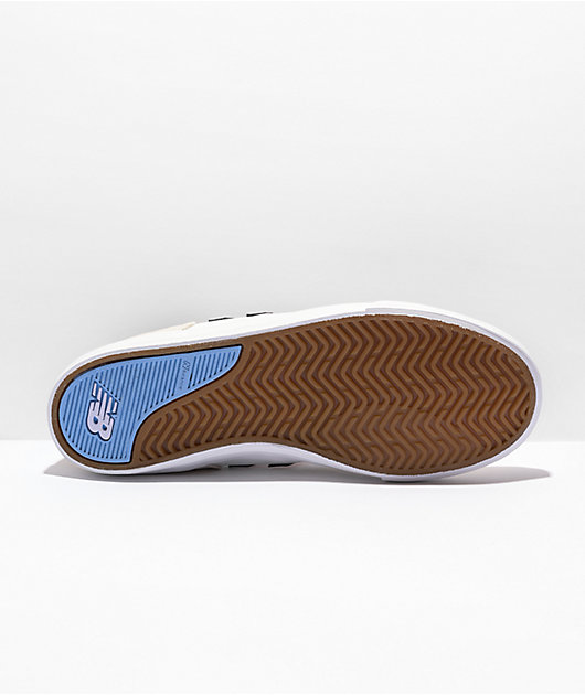 New Balance Numeric 306 Foy White, Maroon, & Blue Skate Shoes