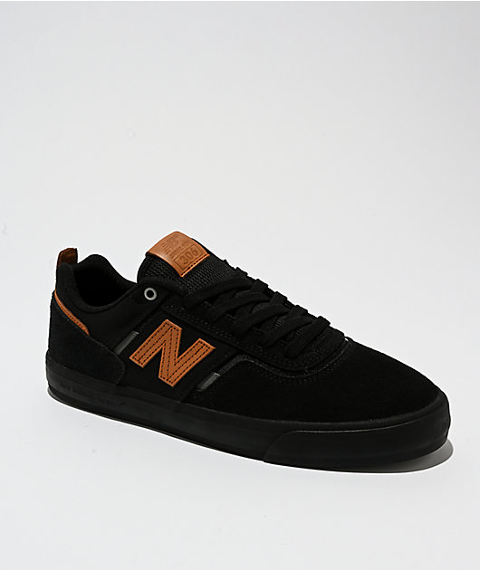 New Balance Numeric 306 Jamie Foy Black & Tan Skate Shoes | Zumiez