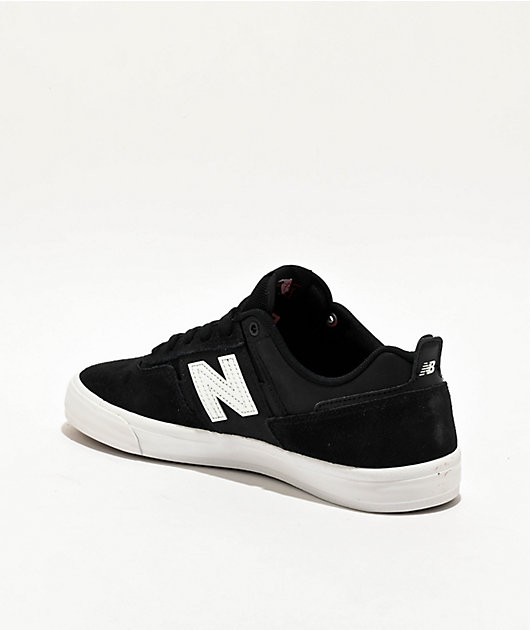 靴 NEW BALANCE NUMERIC NM306 DWH DEATHWISH New Balance Numeric 306 Jamie Foy Black & White Skate Shoes