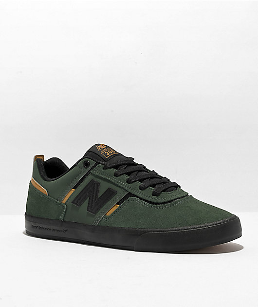 lucky Independence intentional New Balance Numeric 306 Jamie Foy Forest Green & Black Skate Shoes