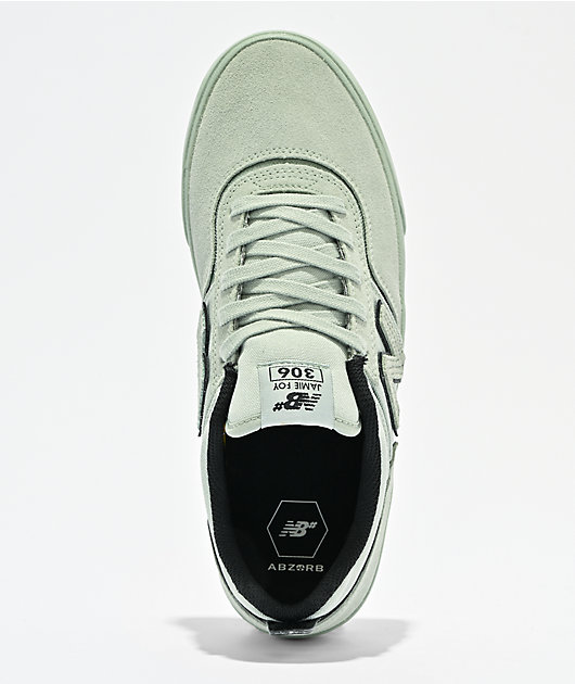 New Balance Numeric 306 Jamie Foy Mosaic Green & Black Skate Shoes