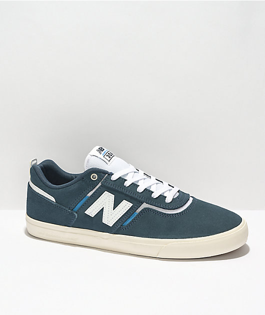 New Balance Numeric 306 Jamie Foy Navy & White Skate Shoes | Zumiez