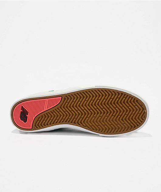 New Balance Numeric 306 Jamie Foy Spruce & White Skate Shoes | Zumiez