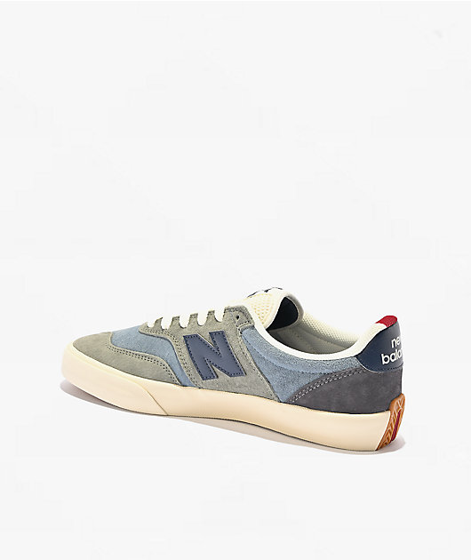 New Balance Numeric 340 Grey & Blue Skate Shoes