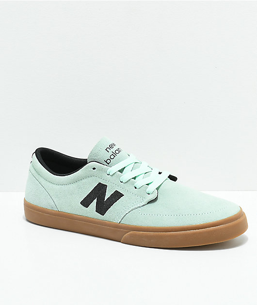 New Balance Numeric 345 zapatos de skate en color menta y goma | Zumiez