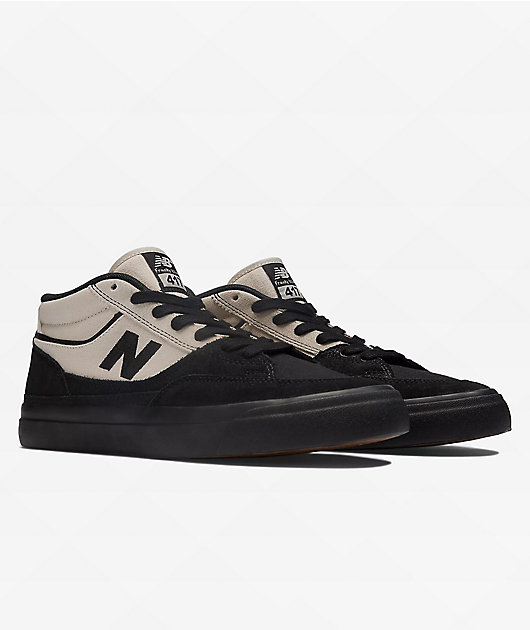 New Balance Numeric 417 Black & Tan Skate Shoes | Zumiez