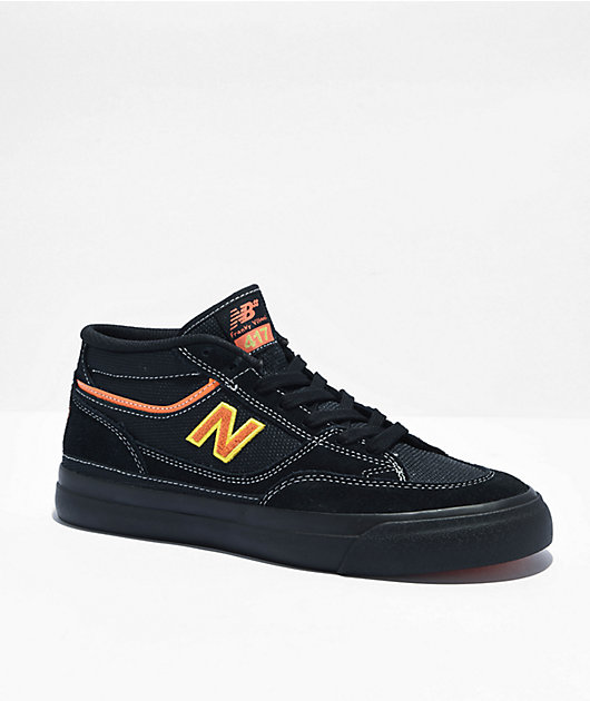 New balance black and orange best sale