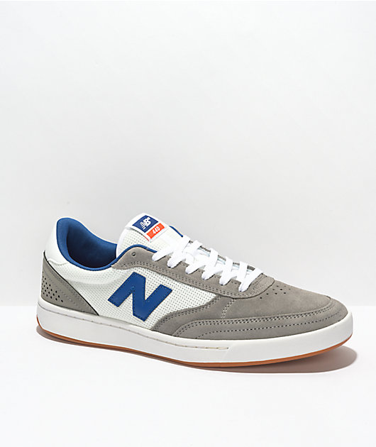 New Balance Numeric 440 Calzado de skate blanco, gris y azul marino