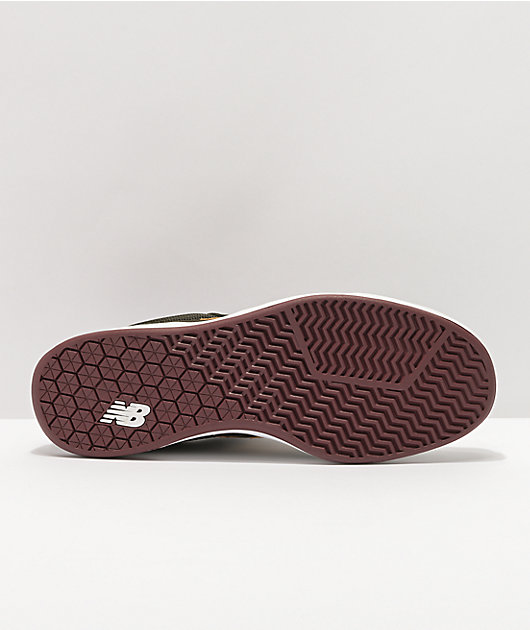 New Balance Numeric 440 Dark Olive & Gold Skate Shoes