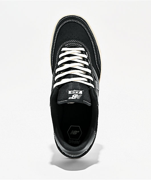 New Balance Numeric 440 V2 Black & Sea Salt Skate Shoes