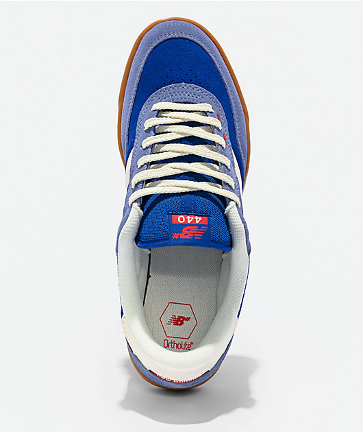 New Balance Numeric 440 V2 Blue, Beige & White Skate Shoes