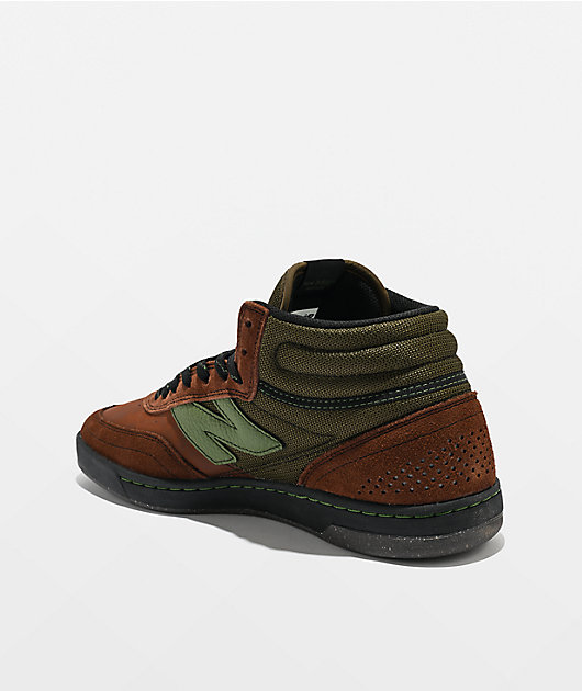 New Balance Numeric 440 V2 High Rich Oak & Black Skate Shoes