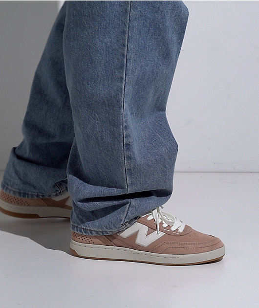 white.Rose New Balance Numeric 440 V2 Rose & White Skate Shoes | Zumiez