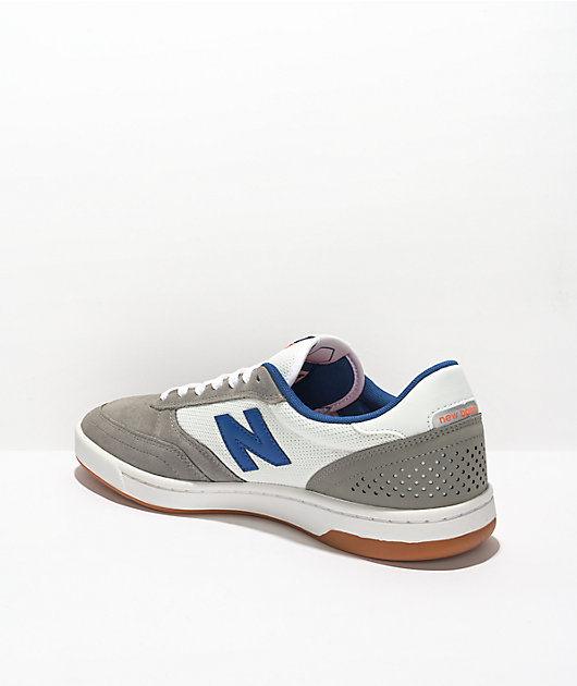 New Balance Numeric 440 White Grey Navy Skate Shoes Zumiez