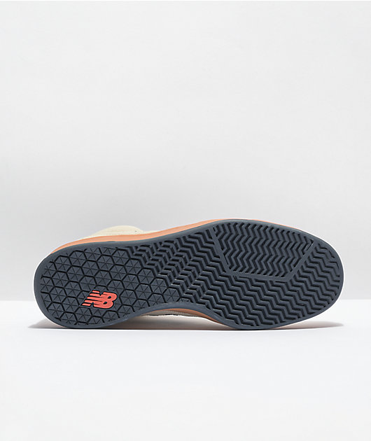 New Balance Numeric 440H Cream & Gum Skate Shoes | Zumiez