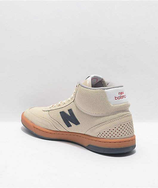 New Balance Numeric 440H Cream & Gum Skate Shoes | Zumiez