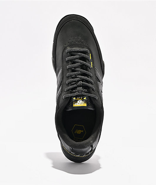 New Balance Numeric 440W V2 Black & Yellow Skate Shoes