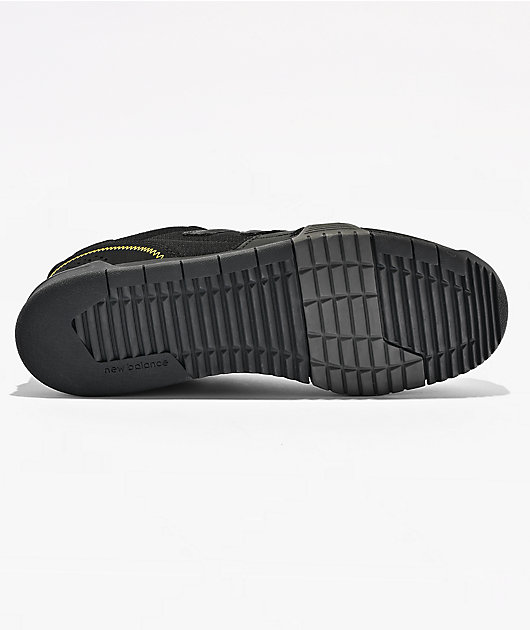 New Balance Numeric 440W V2 Black & Yellow Skate Shoes