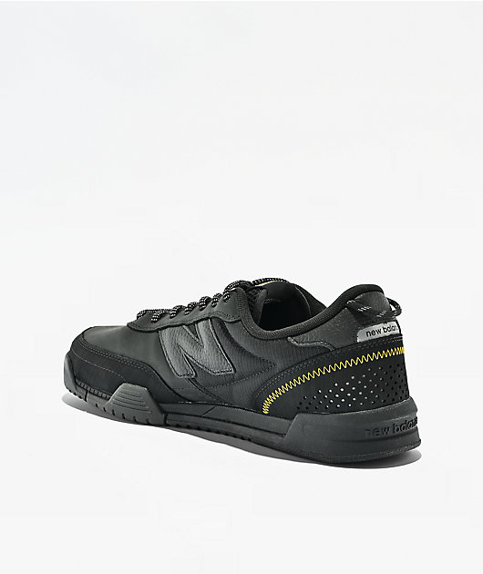 New Balance Numeric 440W V2 Black & Yellow Skate Shoes