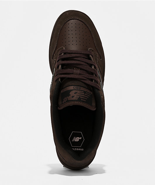 New Balance Numeric 480 Chocolate Brown Skate Shoes | Zumiez