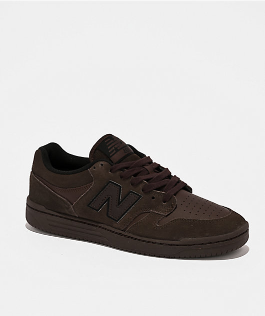 New Balance Numeric 480 Chocolate Brown Skate Shoes | Zumiez