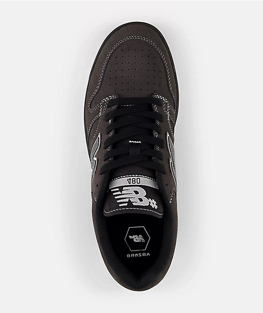 New Balance Numeric 480 Dark Grey & Black Skate Shoes | Zumiez
