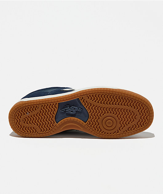 New Balance Numeric 480 Navy & White Skate Shoes | Zumiez