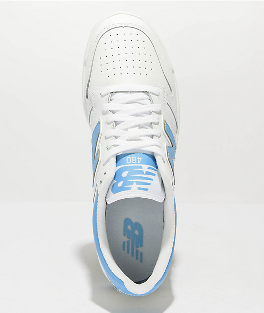 New Balance Lifestyle 480 White & Blue Shoes