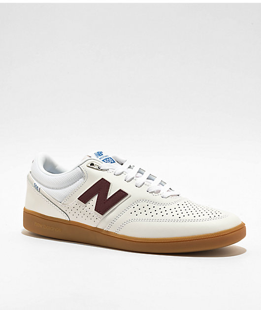 New Balance Numeric 508 White & Gum Skate Shoes | Zumiez