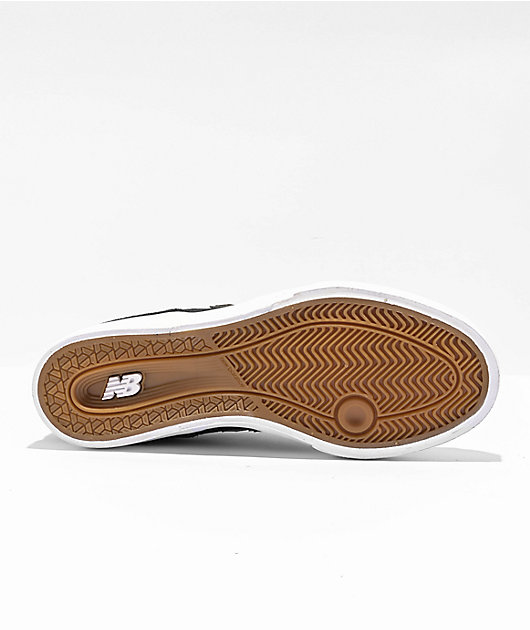 New Balance Numeric 574 Black & Grey Shoes | Zumiez