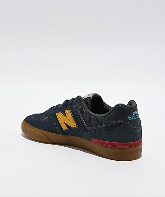 New Balance Numeric 574 Indigo Gum Skate Shoes