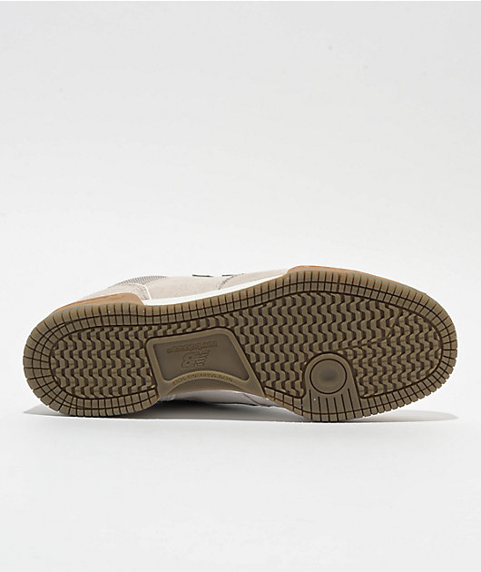 New Balance Numeric 600 Beige & Gum Skate Shoes | Zumiez