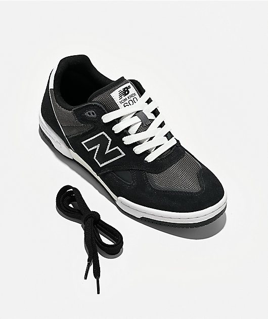 New Balance Numeric 600 Knox Black & Grey Skate Shoes