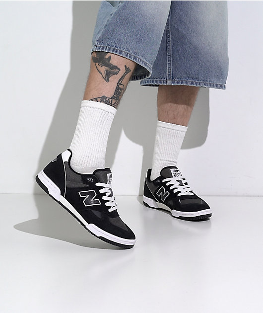 New Balance Numeric 600 Knox Black & Grey Skate Shoes video